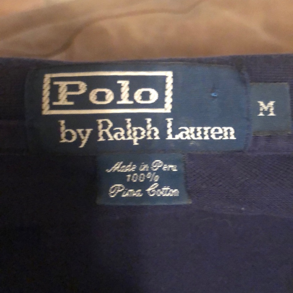 Navy polo - Picture 2 of 3